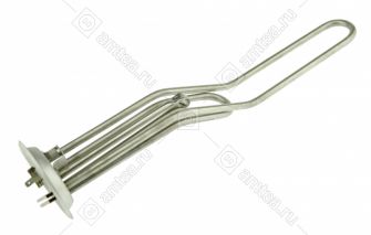 ТЭН (нагреватель) водонагревателя 2000W RF 92 ИТА (нержавейка, М6, фланец 92 мм) изогнутый