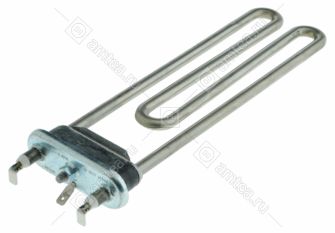 ТЭН (нагреватель) L=245 мм, 2050W, прямой без отверстия стиральных машин