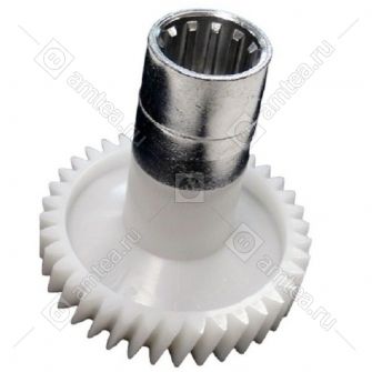 Шестерня (большая) с валом H-81мм мясорубки Redmond