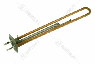 ТЭН (нагреватель) водонагревателя 1300W RF 64 ИТА (медь, М4, фланец 64 мм) 