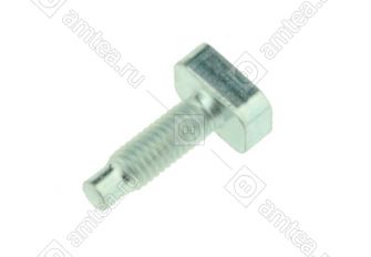 Крепежный винт (болт) фланца для водонагревателя Ariston, М6х20 мм., шляпка 14х8 мм.