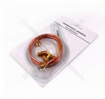 Термопара газконтроля духовки плиты универсальная с переходниками L=900 mm