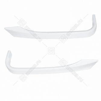 Ручка двери холодильника Pozis Hannfrost комплект (верх+низ)