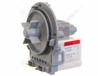 Насос Askoll (на 3х винтах клеммы спереди раздельно) 