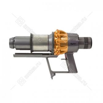 Корпус, мотор, циклон (золотой) в сборе пылесоса Dyson SV14, V11