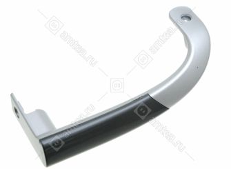 Ручка двери (верхняя, серебристая, левая ) холодильника Beko