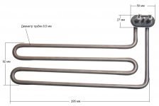 ТЭН (нагреватель) 1800W посудомоечной машины Indesit, Ariston