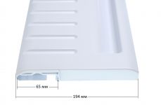 Панель откидная (белая, широкая) холодильника Stinol, Indesit, Ariston