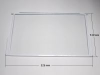 Полка стеклянная холодильника Indesit, Ariston