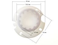 Втулка (муфта) шнека мясорубки Бриз, Аксион