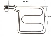 ТЭН (верхний) духовки Hansa 2900W