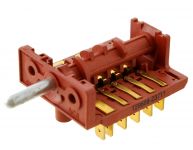 Переключатель мощности конфорки ПМЭ27-23711 (7 позиционный, вал - 23 мм) (Т29688-23711, АС6-Т29-688)