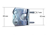Петля двери (нижняя) холодильника Beko 