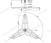Крестовина барабана стиральной машины LG