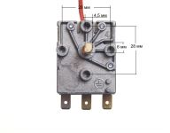 Термостат регулируемый (3 контакта, датчик в ТЭН) стиральной машины Indesit, Ariston