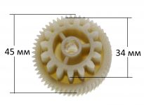 Шестерня мясорубки Vitek, Saturn, Elbee, Delfa, Magnit, Rrolsen, Erisson, Polaris