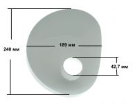 Лоток пластиковый мясорубки Kenwood