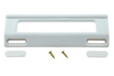 Ручка двери холодильника универсальная белая