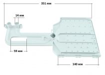 Крышка дозатора для стиральной машины Атлант