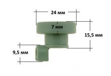 Колесо (ролик) корзины ПММ Bosch 