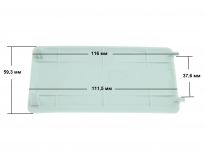 Защитный экран магнетрона (пластиковый) СВЧ Samsung