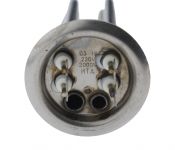 ТЭН (нагреватель) водонагревателя 2000W RF 64 ИТА (нержавейка, М4, фланец 64 мм) изогнутый