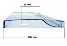 Панель передняя (прозрачная) холодильника Beko