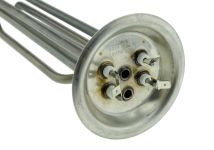ТЭН (нагреватель) водонагревателя 2500W RF 92 (1500W+1000W) M6 нержавейка фланец 92 мм
