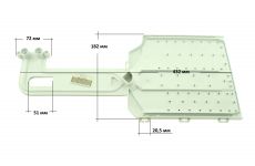 Крышка бункера дозатора стиральной машины Атлант
