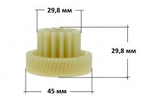Шестерня мясорубки Vitek, Saturn, Elbee, Delfa, Magnit, Rrolsen, Erisson, Polaris, Redmond