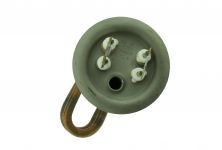 ТЭН (нагреватель) водонагревателя 2000W RF 64 ИТА (медь, М4, фланец 64 мм) гнутый