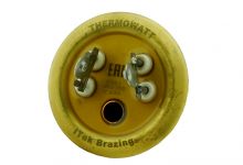 ТЭН (нагреватель) водонагревателя 2000W RF 64 Thermowatt PREMIUM (медь, М6, фланец 64 мм) изогнутый, клеммы под винт