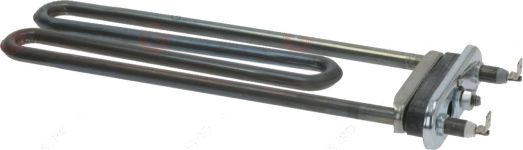 ТЭН (нагреватель) L=235 мм, 2050W, прямой с отверстием стиральной машины Whirlpool, Samsung