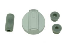 Ручки универсальные (комплект 1 шт.) для газовых плит серебристые