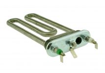 ТЭН (нагреватель) L=170 мм, 1700W, прямой с отверстием T-Controls стиральной машины