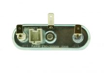 ТЭН (нагреватель) L=280 мм. 2000W прямой с датчиком 4,8 kOm стиральной машины Атлант