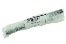 Патрубок (от клапана к порошкоприемнику) стиральной машины с хомутами