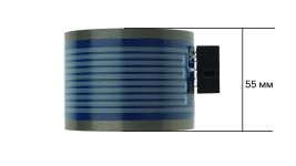 Тэн посудомоечной машины Bosch 2080W, D=75мм, H=55мм, 24.5kOm средний, с разъёмом и термодатчиком 