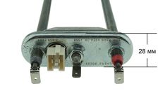 ТЭН (нагреватель) L=145 мм, 800W, с датчиком стиральной машины Samsung