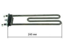 ТЭН (нагреватель) L=200 мм, 1950W, прямой с отверстием стиральной машины Electrolux, Zanussi