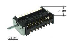 Переключатель режимов духовки GOTTAK 7LA плиты Гефест, Darina, Neva, Tessa, 10 режимов (9+0)