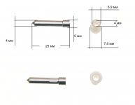 Петля люка (c ручкой) стиральной машины Electrolux, Zanussi, AEG