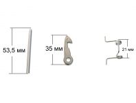 Ручка люка стиральной машины Indesit, Ariston