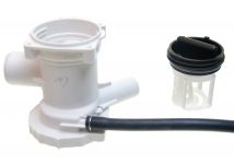 Корпус фильтра (улитка) сливного насоса стиральной машины Samsung