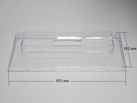 Панель передняя ящика (среднего, нижнего) морозильной камеры холодильника Indesit, Ariston