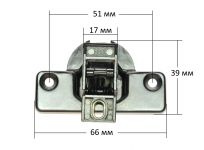 Петля двери для встраиваемой стиральной машины Indesit, Ariston