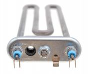 ТЭН (нагреватель) L=235 мм, 1950W, прямой с отверстием стиральной машины Bosch, Siemens, Electrolux