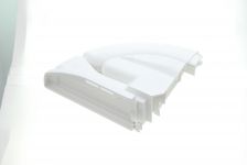 Дозатор (лоток) для порошка стиральной машины Indesit, Ariston