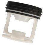 Фильтр (крышка, заглушка) насоса (черный) стиральной машины Bosch, Siemens 