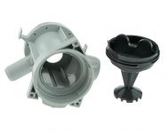 Корпус фильтра (улитка) сливного насоса стиральной машины LG